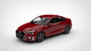 奥迪A3 Audi A3 Sedan 2021 3D模型-启模网