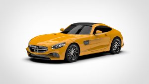 奔驰 AMG GT Mercedes Benz AMG GT 2015 Sportscar-启模网