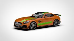 奔驰 AMG GT R PRO Mercedes Benz AMG GT R Pro 2020-启模网