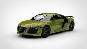 奥迪 R8 Audi R8 Competition 2015 3D模型-启模网
