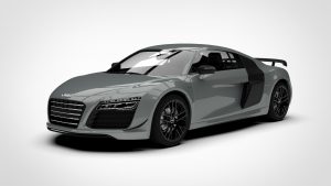 奥迪 R8 Audi R8 LMX 2014 3D模型-启模网