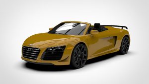 奥迪 R8 Audi R8 V10 Competitions Spyder 2016 3D模型-启模网