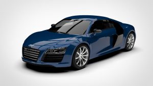 奥迪 R8 Audi R8 V10 Plus 2013 3D模型-启模网