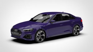 奥迪 RS4 Audi RS4 Sedan 2020 3D模型-启模网