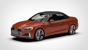 奥迪 S5 Audi S5 Cabriolet 2019 3D模型-启模网