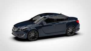 别克 君威 Buick Regal Flexfuel 3D模型-启模网