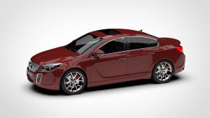 别克 君威 Buick Regal GS 3D模型-启模网