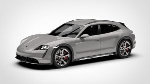 保时捷 Taycan Porsche Taycan Cross Turismo 2022 3D模型-启模网