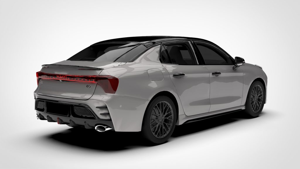 图片[3]-领克 03 LYNK&CO 03 2023款 3D模型