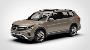 大众 Atlas Volkswagen Atlas Regular 2021 3D模型-启模网