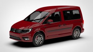 大众 开迪 Volkswagen Caddy 2018 3D模型-启模网