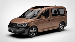 大众 开迪 Volkswagen Caddy Combi 2021 3D模型-启模网