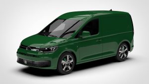 大众 开迪 Volkswagen Caddy Commerce Pro Van 2021 3D模型-启模网