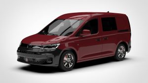 大众 开迪 Volkswagen Caddy Commerce Van Double Cab 2021 3D模型-启模网