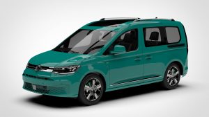 大众 开迪 Volkswagen Caddy Life 2021 3D模型-启模网