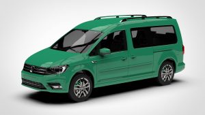 大众 开迪 Volkswagen Caddy Maxi 2018 3D模型-启模网