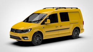 大众 开迪 Volkswagen Caddy Maxi Crew Bus 2018 3D模型-启模网