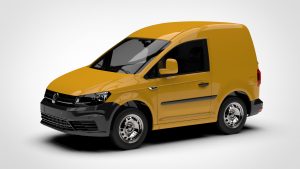 大众 开迪 Volkswagen Caddy One Man Van 2017 3D模型-启模网