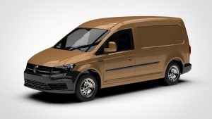大众 开迪 Volkswagen Caddy Panel Van L2 2rd 2017 3D模型-启模网