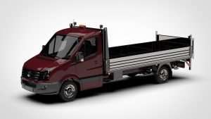 大众 Crafter Volkswagen Crafter Dropside Tail Lift 2016 3D模型-启模网
