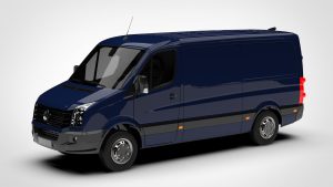 大众 Crafter Volkswagen Crafter Van L2h1 2016 3D模型-启模网