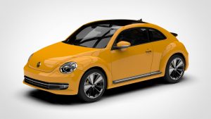 大众 福斯卡 Volkswagen Fusca 3D模型-启模网