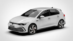 大众 高尔夫 Volkswagen Golf GTI 5 Door 2020 3D模型-启模网
