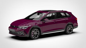 大众 高尔夫 Volkswagen Golf Variant Alltrack 2021 3D模型-启模网