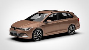 大众 高尔夫 Volkswagen Golf Variant Basic 2021 3D模型-启模网