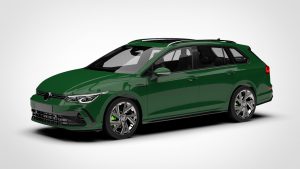 大众 高尔夫 Volkswagen Golf Variant R Line 2021 3D模型-启模网