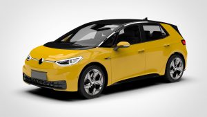 大众 ID.3 Volkswagen ID.3 Firsted 2020 3D模型-启模网