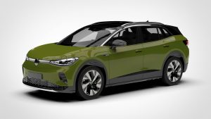 大众 ID.4 Volkswagen ID.4 1st Edition Regular 2021 3D模型-启模网