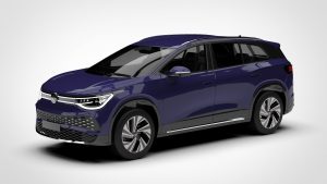 大众 ID.6 X Volkswagen ID.6 X 2022 3D模型-启模网
