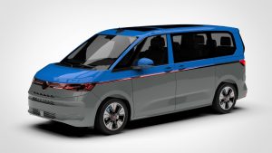 大众 迈特威 Volkswagen Multivan E Hybrid T7 2023 3D模型-启模网
