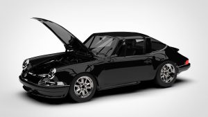 保时捷 911 Porsche 911 Backdate Targa 3D模型-启模网