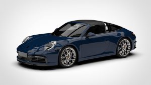 保时捷 911 Porsche 911 Targa 2019 3D模型-启模网