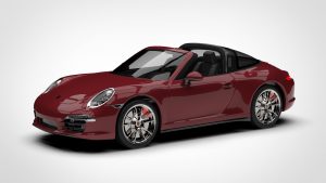 保时捷 911 Porsche 911 Targa 4 2014 3D模型-启模网