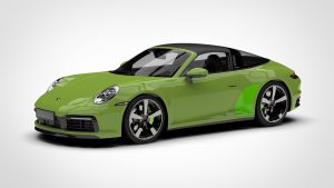 保时捷 911 Porsche 911 Targa 4 2021 3D模型-启模网