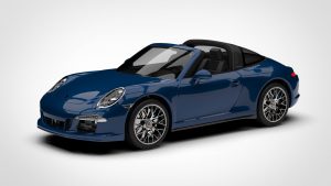 保时捷 911 Porsche 911 Targa 4 GTS 2015 3D模型-启模网