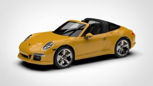 保时捷 911 Porsche 911 Targa 4S Exclusive 2015 3D模型-启模网