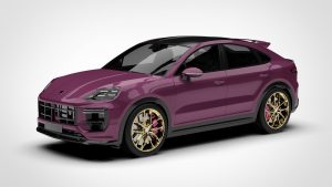 保时捷 卡宴 Porsche Cayenne Turbo GT 2024 3D模型-启模网