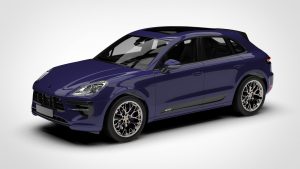 保时捷 Macan Porsche Macan GTS 2020 3D模型-启模网