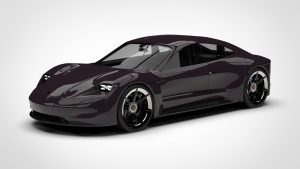 保时捷 Mission Porsche Mission E 3D模型-启模网