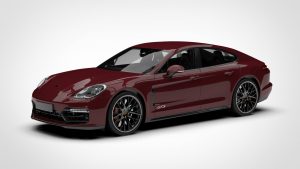 保时捷 Panamera Porsche Panamera GTS 2019 3D模型-启模网