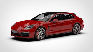 保时捷 Panamera Porsche Panamera GTS Sport Turismo 2019 3D模型-启模网