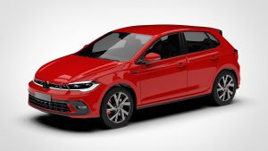 大众 Polo Volkswagen Polo 2022 3D模型-启模网