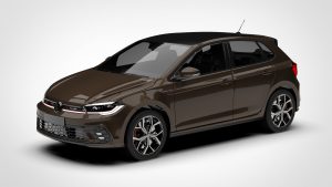 大众 Polo Volkswagen Polo GTI 2022 3D模型-启模网