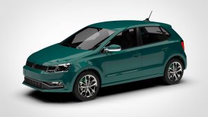大众 Polo Volkswagen Polo TSI 5d Typ 6c 2017 3D模型-启模网