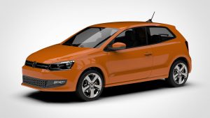 大众 Polo Volkswagen Polo 3D模型-启模网