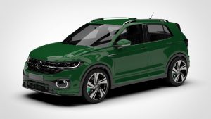 大众 途铠 Volkswagen T-Cross 3D模型-启模网